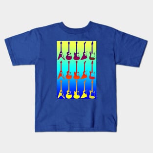 Rock Guitars Kids T-Shirt